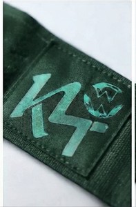 Support de poignet réglable en cachemire vert avec fermeture auto-agrippante, protection professionnelle légère pour la musculation, unisexe, pour la paume de la main - Product Image 6