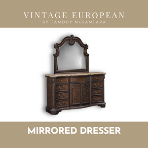 Commode de chambre à coucher de style européen simple et luxueux, meuble de rangement, coiffeuse avec miroir, prix de gros - Product Image 2