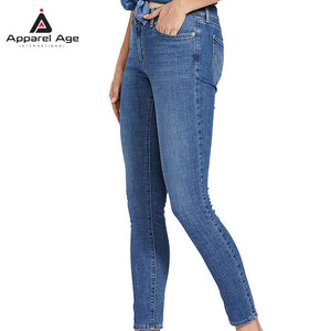 Último Diseño, Servicio OEM, Pantalones Vaqueros para Mujer, Cómodos, Transpirables, de Primera Calidad - Product Image 2