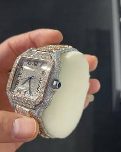 Pass Diamond Tester HipHop Iced Out ETA Automatic Jewelry <b>Watch</b> Luxury Stainless Steel <b>Mechanical</b> Buss Down VVS Moissanite <b>Watch</b> - Product Image 3