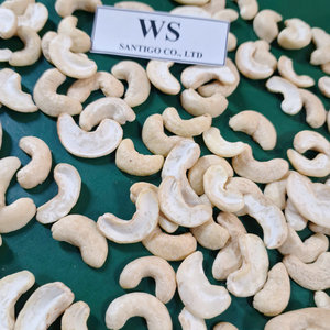 Best Quality Broken Cashew <b>Nuts</b> <b>Kernels</b> Split Cashews SANTIGO Kaju Badam Private Printed Logo FREE - Product Image 1