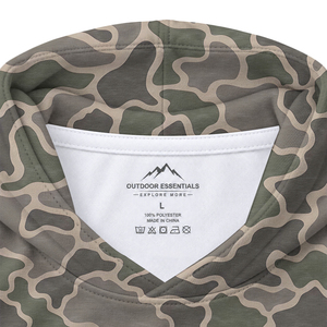เสื้อฮู้ดดี้ตกปลาพิมพ์ลายวินเทจสั่งทำพิเศษ ผ้าฝ้าย 100% ระบายอากาศได้ดี มีซับใน น้ำหนักเบา เหมาะสำหรับกิจกรรมกลางแจ้ง ป้องกันแสงแดด สำหรับผู้ชาย ผลิตในปากีสถาน - Product Image 4