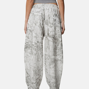 Pantalon cargo pour femme de haute qualité, respirant, écologique, long, à jambes larges, taille haute, nouvelle mode, décontracté, droit, pour l'hiver - Product Image 2