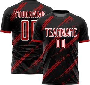 Uniforme de Fútbol de Último Diseño 100% Poliéster, Nuevo Estilo, Profesional para Adultos, Calidad Premium, Color Personalizado, Secado Rápido, Logotipo Personalizado - Product Image 2