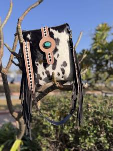 Sac à main tendance 2026 en cuir de vachette véritable, sculpté à la main, avec franges, style bohème, sacs très demandés pour femmes - Product Image 2