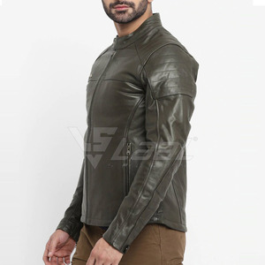 Hot Selling <b>Men</b> Clothing <b>Leather</b> <b>Jacket</b> New Fashion <b>Men</b> <b>Leather</b> <b>Jacket</b> Windproof <b>Leather</b> Winter <b>Jacket</b> - Product Image 5