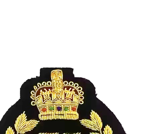 Parche de tela de lujo bordado a mano con imán para blazer, insignia personalizada de tamaño de bolsillo, nuevo estilo, servicio OEM - Product Image 3