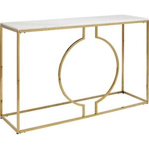 Abstract Design Modern Durable Aluminium Console <b>Table</b> for Living Room - Product Image 6