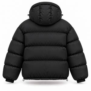 <b>Thermal</b> Puffer Jacket <b>Men</b> Women Cold Weather Insulated Coat Casual Outdoor Winter Wear - Product Image 6