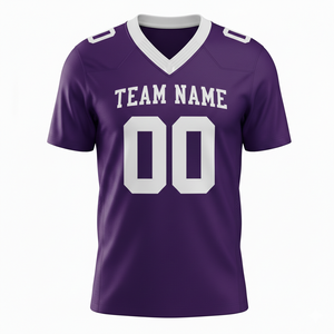 Maillots de football personnalisés pour adultes, manches courtes, maille respirante, séchage rapide, antibactériens, option grande taille, devant - Product Image 3