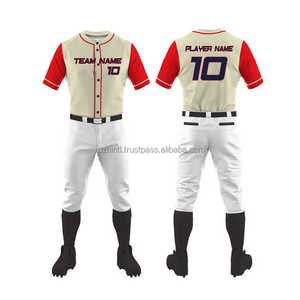 Conjunto de uniformes de equipo de béisbol avanzado, material de poliéster de primera calidad con control de humedad y opciones de diseño personalizado - Product Image 5