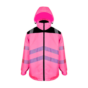 Ropa de Trabajo de Seguridad Unisex, Ligera, Impermeable, de Lona Suave con Camuflaje, Alta Visibilidad, ANSI Clase 1, con Capucha Reflectante - Product Image 5