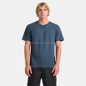 Nardon Apparel 100% Cotton Woven Oversized Plus Size Eco-Friendly Men's T-shirts with Custom <b>Logo</b> Print - Product Image 1