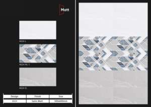 Azulejos de porcelana mate modernos de 300x600 mm diseñados para interiores contemporáneos que ofrecen fácil mantenimiento y resistencia a las manchas. - Product Image 5