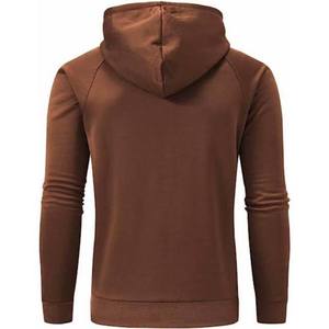 Sweat à capuche en molleton de coton pour homme, chaud, confortable, décontracté, streetwear, vêtements de mode, vêtements d'hiver, marché américain - Product Image 2