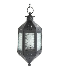 Lanterne marocaine en métal multifonctionnelle, idéale pour la décoration intérieure, les événements, les mariages et l'éclairage festif. - Product Image 5