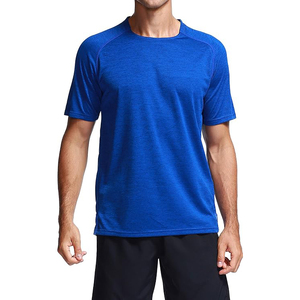 Men's Gradient Color Short Sleeve T-<b>Shirt</b> O-Neck Regular Fit Knitted Quick Dry Sporty Casual Wear - Product Image 5