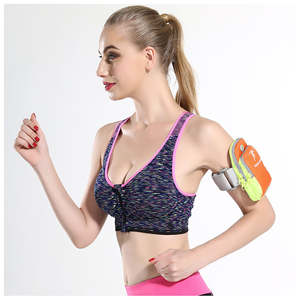 Sujetador Deportivo para Mujer, Estilo Chaleco, con Cierre Frontal de Cremallera, Transpirable, de Secado Rápido, para Yoga y Running, Sublimado, Venta al Por Mayor, OEM ODM, Último Modelo - Product Image 3