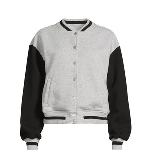 Oem Customized Logo Design Varsity <b>Jackets</b> Winter High Quality Canvas <b>Thick</b> Breathable Men's Casual <b>Jackets</b> - Product Image 1