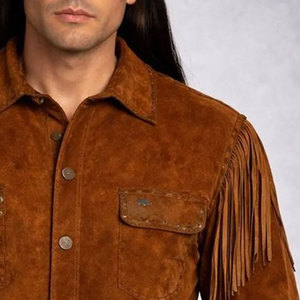 Soft Touch Wholesale Rate Men's <b>Suede</b> Leather <b>Jacket</b> Heavyweight Comfortable Fabric All Branded Designs Men's <b>Suede</b> <b>Jacket</b> - Product Image 4