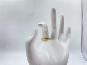 Bague plaquée or tenue de fête design fait main - Product Image 3