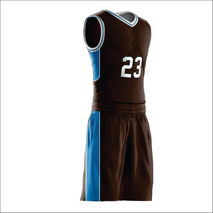 Conjunto de Camiseta y Pantalones Cortos de Baloncesto, Uniforme Reversible con Diseño de Nombre de Equipo Personalizado, Transpirable - Product Image 2