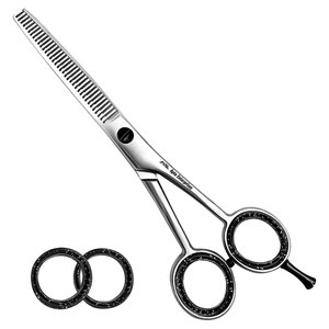 Ciseaux à effiler professionnels de 6,5 pouces en acier inoxydable de qualité supérieure pour la coiffure et le toilettage des animaux de compagnie, pour salon - Product Image 1