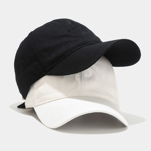 หมวกกีฬาผ้าฝ้ายเปล่าแบบกำหนดเองขายส่งจากโรงงาน หมวกเบสบอลแบบเรียบ 6 แผง - Product Image 1