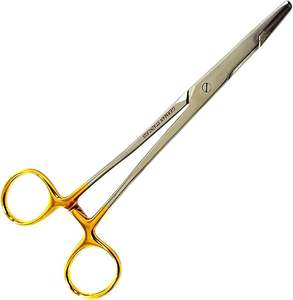 Pinza Portaagujas Quirúrgica Premium Olsen Hegar con Mango de Bloqueo de Precisión, Punta Recta Dentada Duradera, Aprobada por ISO - Product Image 2