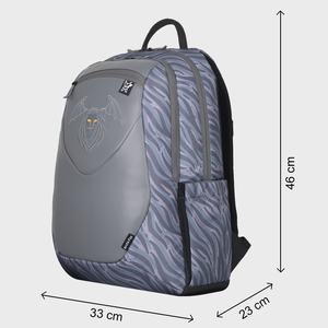 Arctic Fox Vamp Castel Rock <b>Laptop</b> <b>Backpack</b> with USB Geometric Pattern PU Leather - Product Image 5