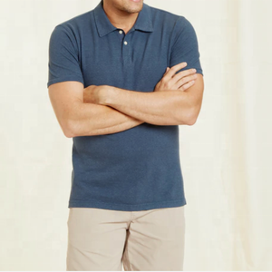 Camisa de Algodón Elegante para Hombre, con Bolsillo, Antiarrugas, Manga Corta, Estampado Bordado, Personalizable, Corte Cómodo para Clima Cálido - Product Image 4