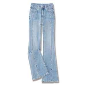 OEM Women Casual <b>Work</b> <b>Jeans</b> Comfort Waist Denim Pants for Department Store Distribution Low MOQ Low MOQ - Product Image 2