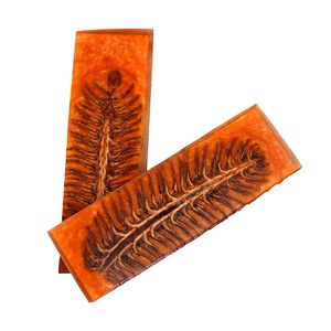 Manches de couteau en résine époxy et bois d'olivier – Matériaux personnalisés pour poignées de couteau, fournitures pour couteaux en marque privée, vente en gros, livraison directe UE - Product Image 2