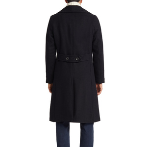 Manteau long en laine croisé pour homme, matelassé en coton, chaud et épais, pour l'hiver - Product Image 3