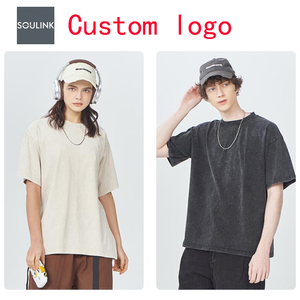 เสื้อยืดคอตตอนออร์แกนิค 100% แบบถัก ทรงลำลอง ใส่ได้ทั้งชายและหญิง คุณภาพสูง รับสกรีนโลโก้ ระบายอากาศได้ดี แห้งเร็ว แขนสั้น ทรงปกติ ไม่มีลาย - Product Image 2