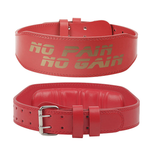Ceinture de musculation en cuir ergonomique avec soutien lombaire rembourré pour la musculation, le fitness et l'entraînement – Vente en gros - Product Image 1
