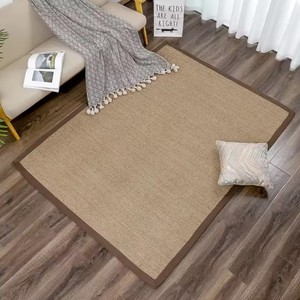 <b>Rustic</b> Style Jute Mat – Handmade Natural Fiber Floor Mat for Modern and Traditional Interior Decoration - Product Image 1