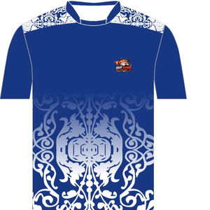 Camiseta deportiva Y2K de malla con cuello en V, estilo americano, versátil, a la moda, casual, holgada, talla grande, corta, de verano, 100% algodón. - Product Image 1