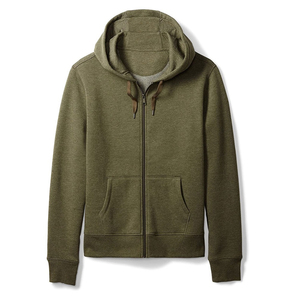 2026 New Arrival Customized 100% Cotton 330g Heavyweight Fleece Breathable Windproof Warm Hoodie <b>Men</b> Regular Fit <b>Pullover</b> Casual - Product Image 2