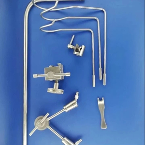 Système d'extension articulée manuel en acier inoxydable avec pince de fixation pour table, instruments chirurgicaux pour neurochirurgie et hépatologie, autoclavable - Product Image 1