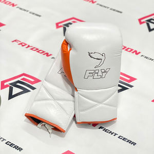 Nuevo Modelo Fly Premium X Line, Guantes de Boxeo de Competición con Cordones, en Venta, Guantes de Muay Thai de Cuero Vacuno Genuino de Alta Calidad - Product Image 1