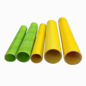 Tube en fibre de verre creux pultrudé flexible en polymère renforcé, isolation industrielle en PRV, anti-corrosion, surface lisse - Product Image 1