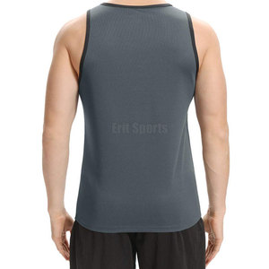 Camiseta Deportiva de Punto Transpirable de Alta Calidad para Hombre, Venta Directa de Fábrica, para Fitness, Ejercicio y Ropa Urbana - Product Image 2