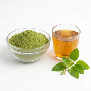 Poudre de Tulsi Naturelle Pure, Poudre de Basilic Sacré pour Compléments Alimentaires Ayurvédiques et Fabrication de Produits à Base de Plantes - Product Image 3