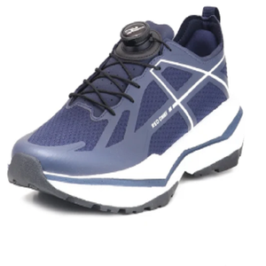 Chaussures de randonnée robustes Eve Blue White pour hommes – Baskets d'extérieur confortables avec design de trekking offrant un excellent maintien - Product Image 6