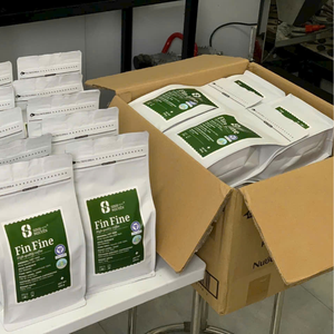 100% Robusta Roasted <b>Coffee</b> <b>Beans</b> Dark Roast <b>Chocolate</b> Flavor Private Label Bulk Supplier 1Kg Bag Direct Supply Vietnam - Product Image 5