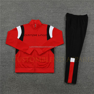 Survêtements d'entraînement de haute qualité pour hommes en forte demande Survêtement de sport ajusté avec logo personnalisé Ensemble veste et pantalon de survêtement - Product Image 1