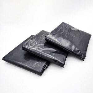Black Moisture Proof Food Grade Garbage Bags Stand Pouch Roll Flat <b>Pocket</b> Zipper Top Disposable Household <b>Plastic</b> Bag Gravure - Product Image 1