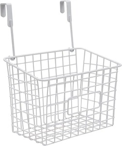 Cestas de Almacenamiento Industriales de Acero y Madera Rústica, Contenedores Organizadores Grandes con Asas para Cocina, Armario, Estante, Almacenamiento en el Hogar - Product Image 2