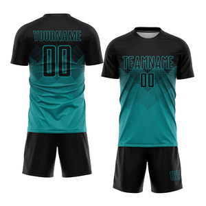 Uniforme de Fútbol Personalizable con Nombre y Logotipo del Equipo en la Parte Delantera, Corte Automatizado, Jersey de Fútbol, Suministro OEM, Uniforme de Fútbol para Equipos - Product Image 1
